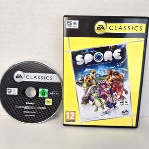 Spore PC Game From The Creator of The Sims, Strategy Computer Game 2008